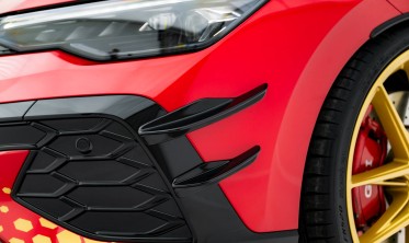Комплект накладок на передний бампер (Canards) Volkswagen Golf GTI Clubsport Mk8 рестайл фото