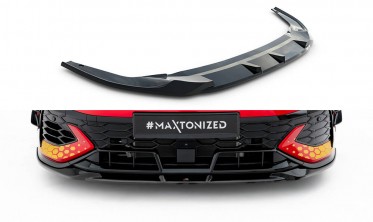 Тюнинг накладка (диффузор) на передний бампер Volkswagen Golf GTI Clubsport Mk8 рестайл вар. 1 фото
