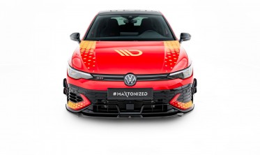 Тюнінг спліттер Maxton-design на передній бампер VW Golf GTI Clubsport Mk8 2024- вар. 3 фото