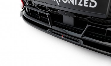 Тюнінг спліттер Maxton-design на передній бампер VW Golf GTI Clubsport Mk8 2024- вар. 3 фото