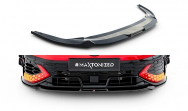 Тюнінг спліттер Maxton-design на передній бампер VW Golf GTI Clubsport Mk8 2024- вар. 3 фото