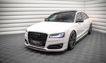 Тюнинговая накладка переднего бампера Audi S8 D4 рестайл вер. 2 фото