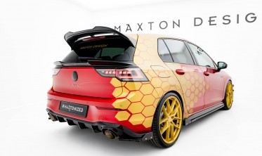 Комплект тюнинг накладок заднего бампера VW Golf GTI Clubsport Mk8 рестайл вар. 1 фото