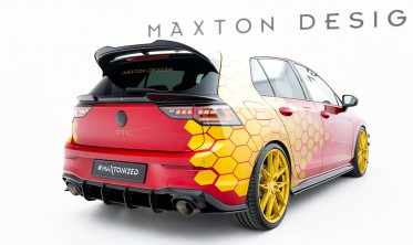 Бокові елерони Street Pro на задній бампер VW Golf GTI Clubsport Mk8 рестайл фото