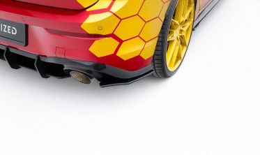 Бокові елерони Street Pro на задній бампер VW Golf GTI Clubsport Mk8 рестайл фото