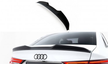 Тюнінговий 3D спойлер на кришку багажника Audi A3 / A3 S-Line / S3 / RS3 Sedan фото