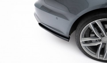 Бокові тюнінг накладки заднього бампера Audi S6 / A6 S-Line / A6 C7 FL вар. 3 фото