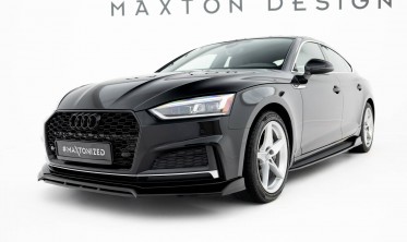 Тюнинг накладка (диффузор) на передний бампер Audi S5 / A5 S-Line Coupe / Sportback F5 фото