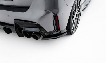 Тюнинг накладки (элероны) на край заднего бампера BMW M135i F70 вар. 1 фото