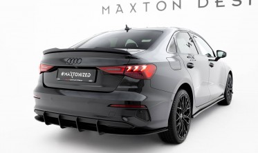 Диффузор (тюнинг накладка) Street Pro на задний бампер Audi A3 Sedan 8Y фото