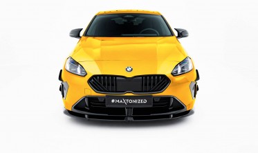 Нижня тюнінг накладка переднього бампера BMW M135i / 1 M-Pack F70 вар. 3 фото