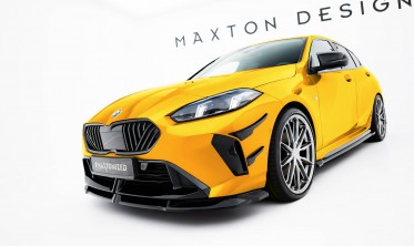Нижня тюнінг накладка переднього бампера BMW M135i / 1 M-Pack F70 вар. 3 фото