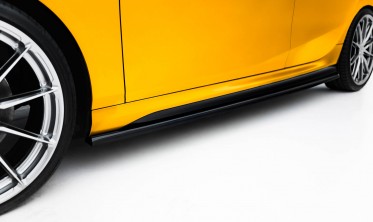 Тюнинг накладки (листвы) на боковые пороги BMW M135i / 1 M-Pack F70 вар. 1 фото