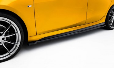 Нижні накладки (дифузори) на бокові пороги BMW M135i / 1 M-Pack F70 вар. 3 фото