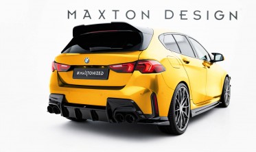 Бокові накладки Maxton design на задній бампер BMW M135i F70 вар. 2 фото