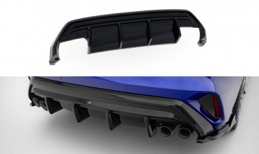 Тюнинговый диффузор Maxton-design заднего бампера Audi S3 8Y 2024- Sedan (под двойные насадки) фото