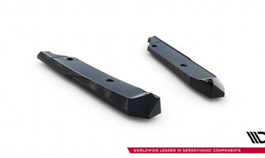Боковые тюнинг накладки (элероны) на задний бампер Hyundai Elantra N Mk7 2020-2023 фото