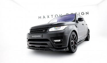 Тюнінг накладка (дифузор) на передній бампер Land Rover Range Rover Sport Mk2 фото