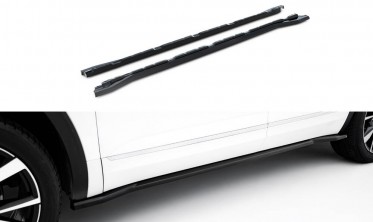 Тюнинг накладки (диффузоры) на боковые пороги Volkswagen Atlas R-Line Mk1 рестайл 2 фото