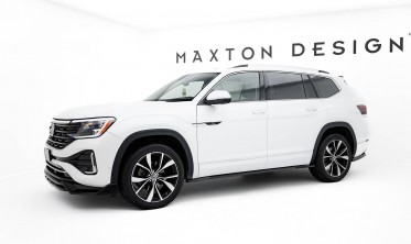 Тюнінг накладки (лістви) на бокові пороги Volkswagen Atlas R-Line Mk1 рестайл 2 фото
