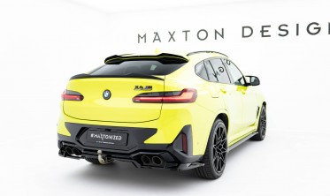 Тюнинг диффузор (накладка) на задний бампер BMW X4M F98 рестайл 2021- фото