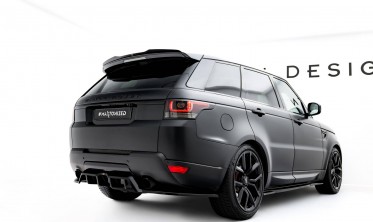 Задний тюнинг диффузор (накладка) на бампер Land Rover Range Rover Sport Mk2 фото