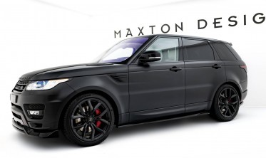 Нижні тюнінг накладки (дифузори) на бокові пороги Land Rover Range Rover Sport Mk2 фото