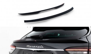 Нижній тюнінг спойлер на кришку багажника Maserati Levante GT Mk1 2016-2024 фото