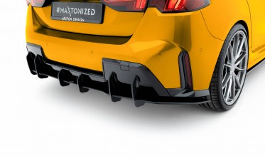Тюнинг диффузор на задний бампер BMW 1 F70 M-Pack Street Pro фото