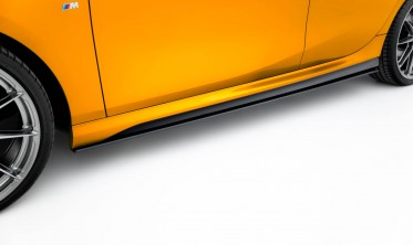Нижние накладки (листвы) на боковые пороги BMW 1 F70 M-Pack / M135i / 2 M-Pack / M235i Street Pro фото