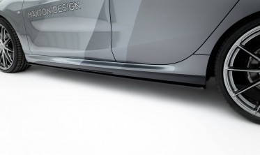 Нижние накладки (листвы) на боковые пороги BMW 1 F70 M-Pack / M135i / 2 M-Pack / M235i Street Pro фото