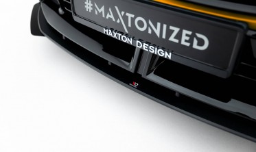 Нижній дифузор + бокові накладки Street Pro на передній бампер BMW 1 F70 M-Pack / M135i / / 2 M-Pack / M235i F74 фото