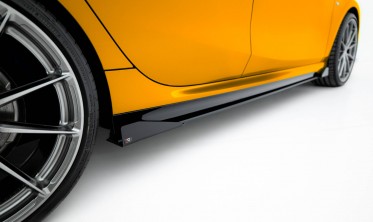 Комплект тюнінг накладок на бокові пороги BMW 1 F70 M-Pack / M135i / 2 M-Pack / M235i Street Pro фото