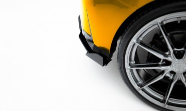 Диффузор + боковые накладки на задний бампер BMW 1 F70 M-Pack Street Pro фото