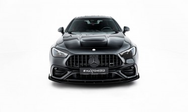 Тюнінг дифузор + бокові накладки на передній бампер Mercedes-AMG CLE 53 C236 Street Pro фото