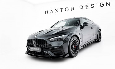 Тюнінг дифузор + бокові накладки на передній бампер Mercedes-AMG CLE 53 C236 Street Pro фото
