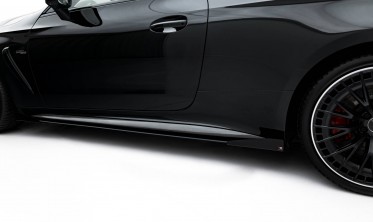 Нижні лістви з накладками на бокові пороги Mercedes-AMG CLE 53 C236 Street Pro фото