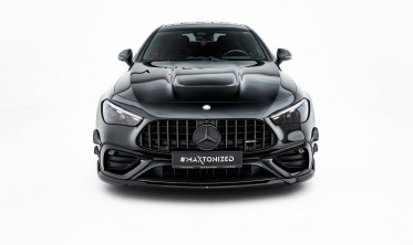 Тюнінгова накладка Maxton design на передній бампер Mercedes CLE C236 AMG 53 вар. 1 фото
