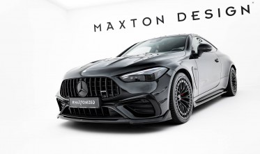 Тюнінгова накладка Maxton design на передній бампер Mercedes CLE C236 AMG 53 вар. 1 фото