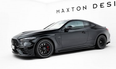 Тюнинг диффузоры (листвы) на боковые пороги Mercedes CLE C236 AMG 53 Maxton design фото