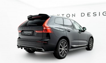 Тюнинговый 3D спойлер (накладка) на крышку багажника Volvo XC60 MK2 фото