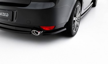 Боковые накладки (элероны) на задний бампер Renault Laguna Hatchback GT Mk3 фото
