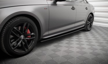 Тюнинг накладки под пороги Audi S4 / A4 B9 S-line / A4 B9 Competition фото