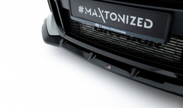 Тюнинговая накладка (юбка) на передний бампер Toyota GR Yaris Mk4 2024- Maxton design фото