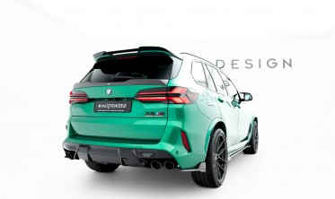 Карбоновые элероны (боковые накладки) на задний бампер BMW X5 M F95 LCI фото