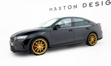 Дифузори бокових порогів Skoda Octavia MK4 версія RS вар. 2 Maxton-design фото