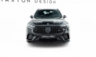 Тюнинговая накладка (юбка) на передний бампер Mercedes-AMG GLC 43 X254 Maxton фото
