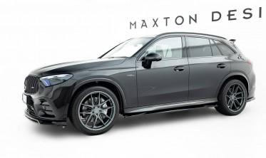 Тюнинговые диффузоры (листвы) на боковые пороги Mercedes-AMG GLC 43 X254 фото
