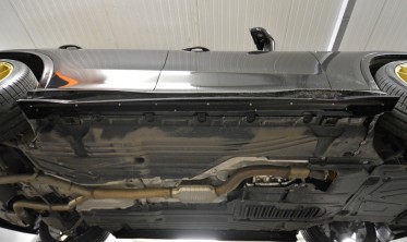 Тюнинговые диффузоры (листвы) на боковые пороги Mercedes-AMG GLC 43 X254 фото