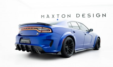 Центральный диффузор Street Pro на задний бампер Dodge Charger RT Scat Pack Widebody Mk3 фото